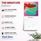 Brush Dance; But First Coffee | 2027 7 x 14 Inch (Hanging) Monthly Mini Wall Calendar; Category:Wall Calendars; Image:7